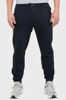 Мужские черные спортивные брюки TRAINING PURE PANT 1 Черный XXL Lotto 221404/1CL