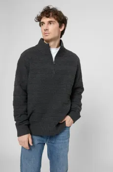 Мужская темно-серая кофта Серый S PRPY PMKNSGOK0014