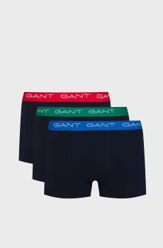 Мужские темно-синие боксеры (3 шт) TRUNK 3 PACK Синий M Gant 902513003