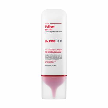 Пилинг для кожи головы Dr.FORHAIR Folligen Sea Salt Scaler с частицами соли Мертвого моря, 300 г Пилинг для кожи головы Dr.FORHAIR Folligen Sea Salt Scaler с частицами соли Мертвого моря, 300 г
