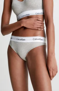Женские серые трусики BRAZILIAN Серый XL Calvin Klein 000QF5981E