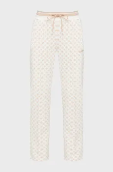 Женские белые спортивные брюки с узором Белый XS Guess V5YB20.KB212;P0OR