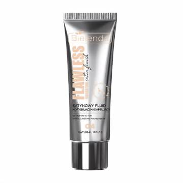 Сатиновый флюид для лица Bielenda Flawless Foundation 04 Natural Beige, 30 г Сатиновый флюид для лица Bielenda Flawless Foundation 04 Natural Beige, 30 г
