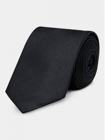 Calvin Klein Краватка Twill Solid Silk Tie K10K112320 Чорний Calvin Klein Краватка Twill Solid Silk Tie K10K112320 Чорний