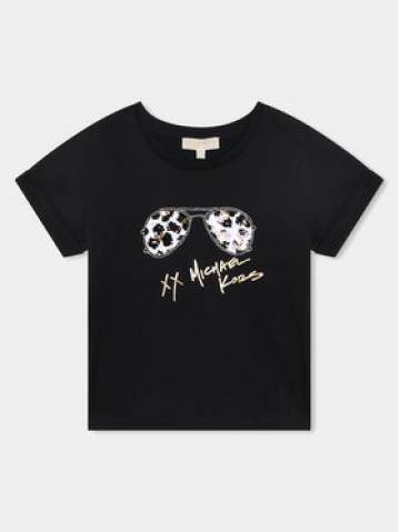 MICHAEL KORS KIDS Футболка R15201 Чорний Regular Fit MICHAEL KORS KIDS Футболка R15201 Чорний Regular Fit