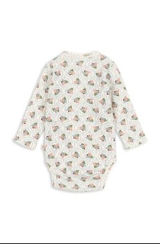 Детское боди из хлопка Konges Sløjd MINNIE NEWBORN BODY GOTS