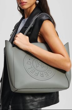 Кожаная сумочка Karl Lagerfeld K/CIRCLE