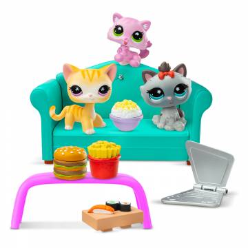 Ігровий набір Littlest Pet Shop Вечірка зі смаколиками (00636) Ігровий набір Littlest Pet Shop Вечірка зі смаколиками (00636)