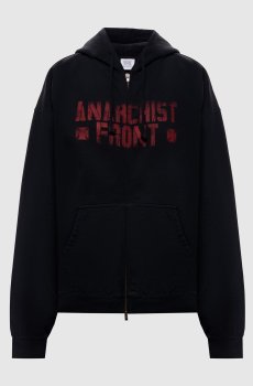 Черная спортивная куртка Anarchist Front