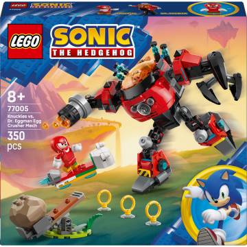 Конструктор LEGO Sonic the Hedgehog Knuckles проти Dr. Eggman Egg Crusher Mech (77005) Конструктор LEGO Sonic the Hedgehog Knuckles проти Dr. Eggman Egg Crusher Mech (77005)