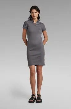 Женское серое платье Cycling ultra slim Серый XS G-Star RAW D22848,D267