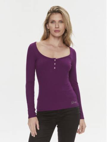 Guess Блузка Karlee W2YP46 KBCO2 Фіолетовий Regular Fit Guess Блузка Karlee W2YP46 KBCO2 Фіолетовий Regular Fit