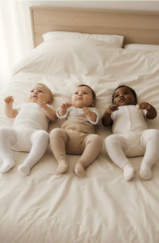 Колготки для немовлят – упаковка з 3 штук - нюдовий