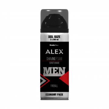 Мужская пена для бритья Bradoline Alex Men Fireball Shaving Foam, 400 мл Мужская пена для бритья Bradoline Alex Men Fireball Shaving Foam, 400 мл