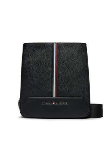 Tommy Hilfiger Плоска сумка Th Central Mini Crossover AM0AM11833 Чорний Tommy Hilfiger Плоска сумка Th Central Mini Crossover AM0AM11833 Чорний