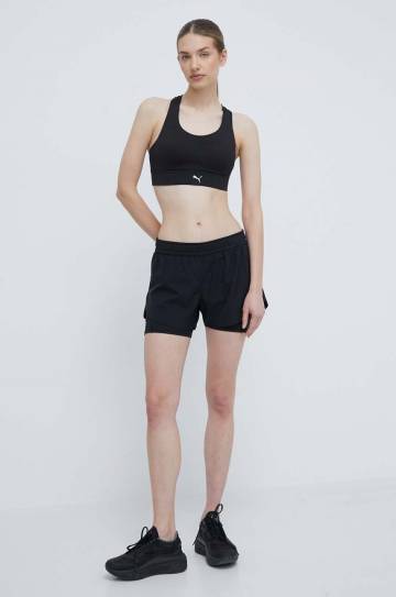 Спортивный бюстгальтер Puma PWRbreathe цвет чёрный однотонный 525074 Спортивный бюстгальтер Puma PWRbreathe цвет чёрный однотонный 525074