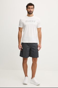 Хлопковая футболка Guess MASKA