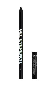 Гелевый карандаш для глаз Parisa Cosmetics Gel Eyepencil 801 Черный, 1.2 г