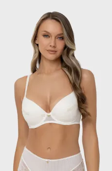 Женский белый бюстгальтер Белый 80E MARC&ANDRE S25-0115-06-RGM-LY