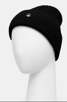 Шапка с добавлением шерсти United Colors of Benetton
