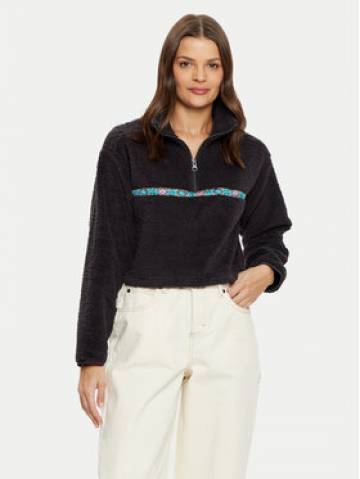 Billabong Флісовий реглан Holiday EBJPF00106 Чорний Relaxed Fit Billabong Флісовий реглан Holiday EBJPF00106 Чорний Relaxed Fit