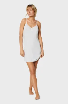 Женская светло-серая ночная рубашка JOSEPHINE Серый M Etam 6544627