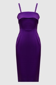 Фиолетовое платье