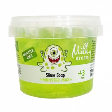 Детское мыло-слайм Milky Dream Kids Монстрик Мах, 100 г Детское мыло-слайм Milky Dream Kids Монстрик Мах, 100 г