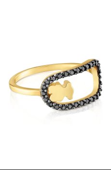 Позолоченное кольцо Tous