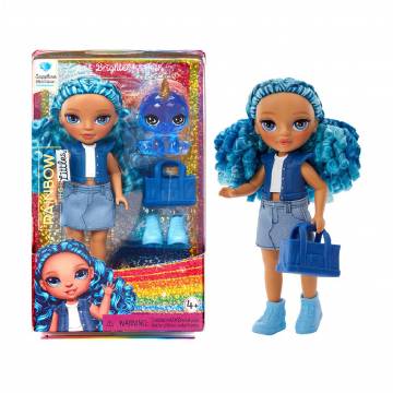Игровой набор с куклой Rainbow High серии Littles Сапфира, 5*12*19 см, от 4 лет, 5 элементов (531197) Игровой набор с куклой Rainbow High серии Littles Сапфира, 5*12*19 см, от 4 лет, 5 элементов (531197)