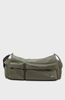 Мужская темно-зеленая дорожная сумка MULTI-PKTS DUFFLE X TRAVEL BAG Зеленый ONESIZE Diesel X10356 P8166