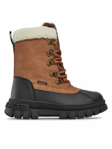 Tommy Hilfiger Черевики T3B5-33161-0814582 M Коричневий Tommy Hilfiger Черевики T3B5-33161-0814582 M Коричневий