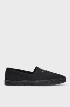 Мужские черные эспадрильи ESPADRILLE SLIPON ML Черный 42 Calvin Klein YM0YM00935