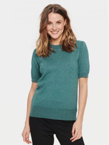Saint Tropez Светр 30511788 Зелений Classic Fit Saint Tropez Светр 30511788 Зелений Classic Fit