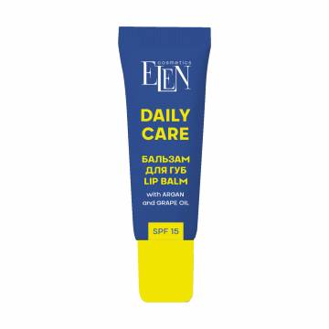 Бальзам для губ Elen Cosmetics Lip Balm Daily Care SPF 15, 10 мл Бальзам для губ Elen Cosmetics Lip Balm Daily Care SPF 15, 10 мл