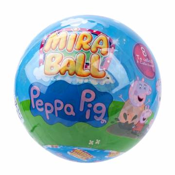 Мяка іграшка-сюрприз Miraball Peppa Pig (M14113(M14159) Мяка іграшка-сюрприз Miraball Peppa Pig (M14113(M14159)