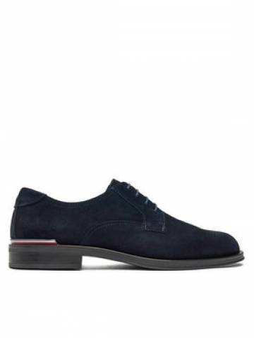 Tommy Hilfiger Туфлі Core Rwb Hilfiger Suede Shoe FM0FM04868 Cиній Tommy Hilfiger Туфлі Core Rwb Hilfiger Suede Shoe FM0FM04868 Cиній