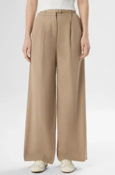Женские бежевые брюки Бежевый 34 HUGO 50557331;232