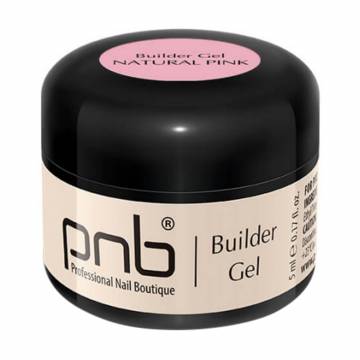 Моделирующий гель для ногтей PNB UV/LED Builder Gel Natural Pink, 5 мл Моделирующий гель для ногтей PNB UV/LED Builder Gel Natural Pink, 5 мл