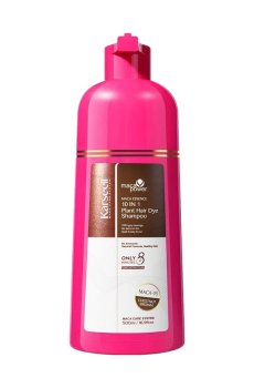 Шампунь для окрашивания волос 10 в 1 Karseell Plant Hair Dye Shampoo, Chestnut Brown, 500 мл