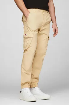 Мужские бежевые карго TJM ETHAN RIPSTOP CARGO Бежевый 32-32 Tommy Jeans DM0DM19490