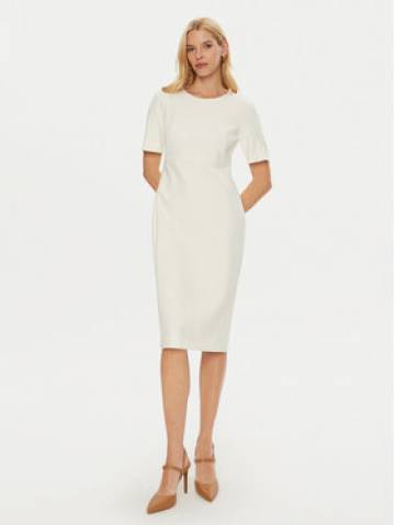 Boss Повсякденна сукня Dalune 50432020 Бежевий Regular Fit Boss Повсякденна сукня Dalune 50432020 Бежевий Regular Fit