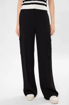 Женские черные карго Черный 36 BOSS 50556626;001