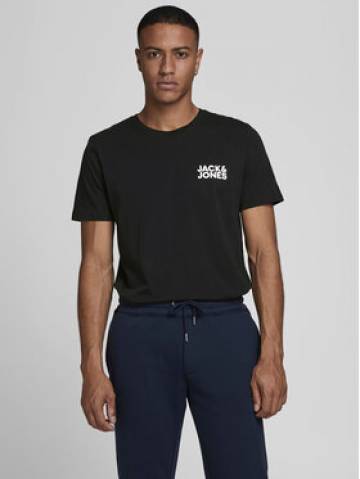 Jack&Jones Футболка Corp Logo 12151955 Чорний Slim Fit Jack&Jones Футболка Corp Logo 12151955 Чорний Slim Fit