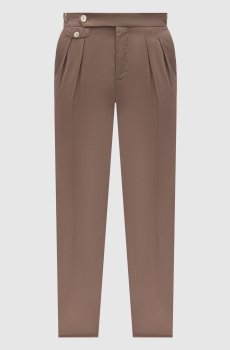 Коричневые брюки