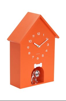 Настенные часы со звуком Karlsson Dog House 36,5 x 26,5 cm