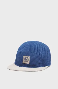 Мужская синяя вельветовая кепка M Essential Corduroy Camper-BLU Синий ONESIZE Under Armour 6013702-997