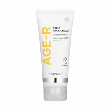Увлажняющий антивозрастной крем для лица и тела Medicube Age-R Vita K Cream с витамином К, 100 мл Увлажняющий антивозрастной крем для лица и тела Medicube Age-R Vita K Cream с витамином К, 100 мл
