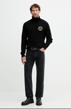 Свитер с шерстью Versace Jeans Couture