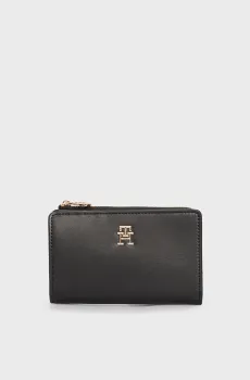 Женский черный кошелек TH DISTINCT SLIM WALLET Черный ONESIZE Tommy Hilfiger AW0AW16922